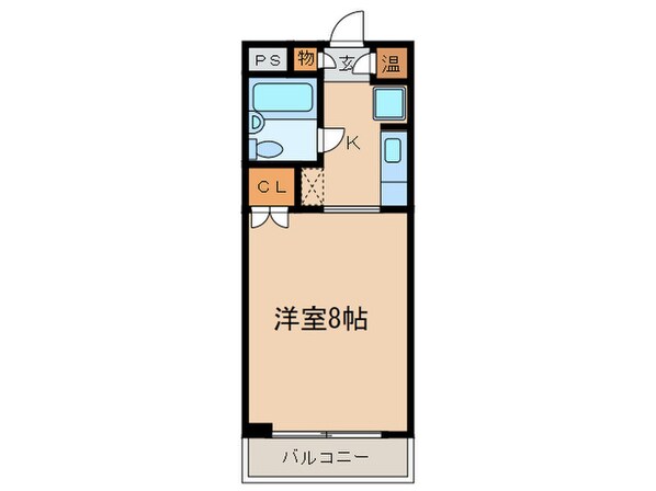 プレズ名古屋田代Ⅰの物件間取画像